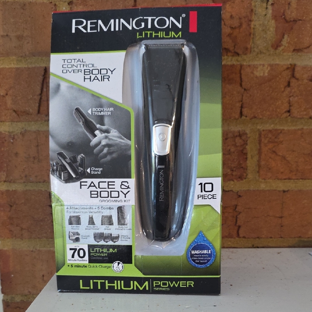 Remington Black and Silver Grooming Kit